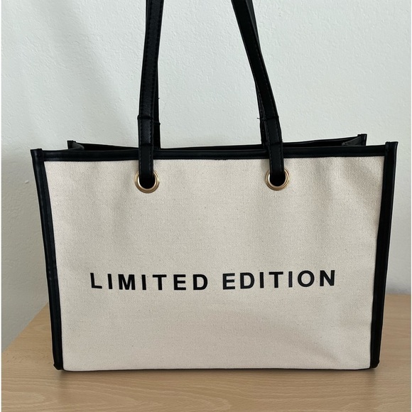 unbranded Handbags - LIMITED EDITION Coated Canvas Shopping Tote BNWOT
